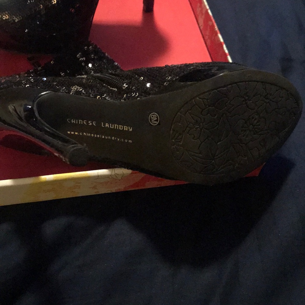 Sequined boots Chinese Laundry